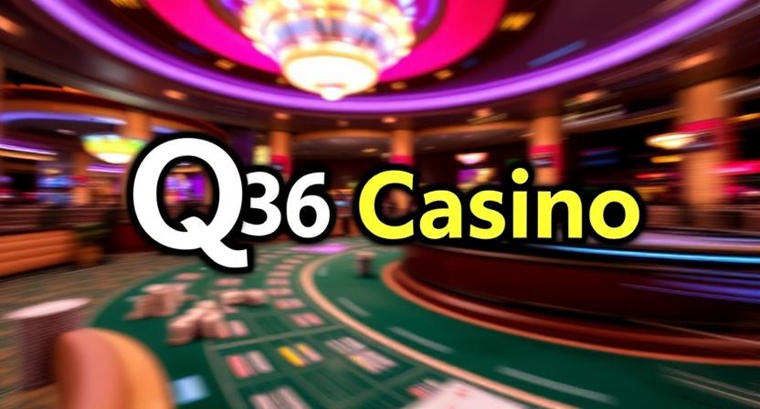 Live dealer streaming tables on Q36 casino